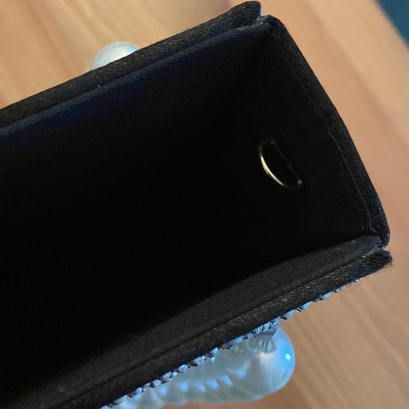 Rhinestone pear handle mini bag - Picture 6 of 8